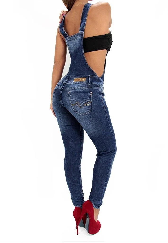 17361 Maripily Denim Overall