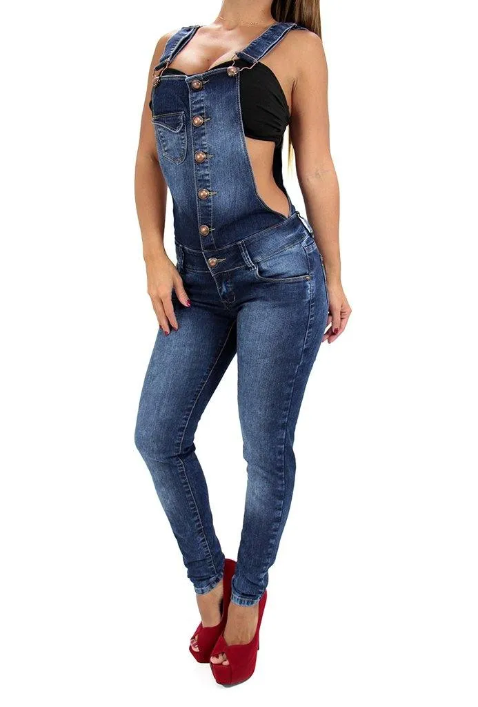 17361 Maripily Denim Overall