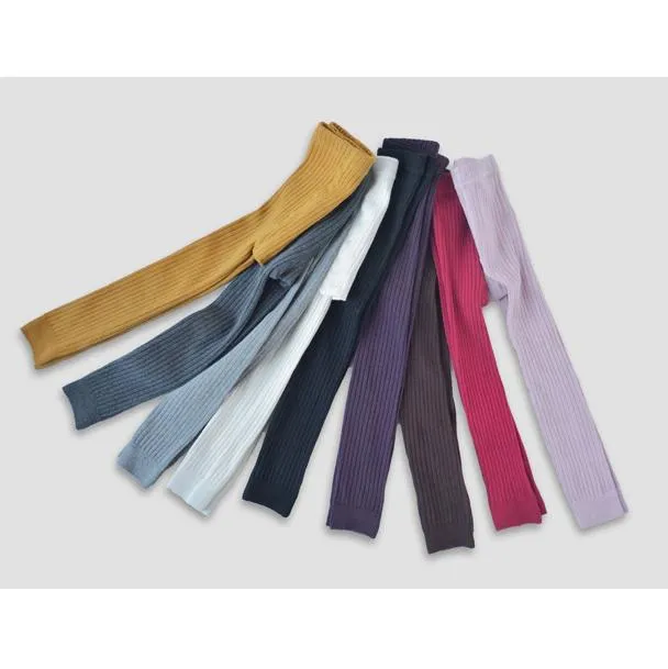 Casual Ribbed Leggings