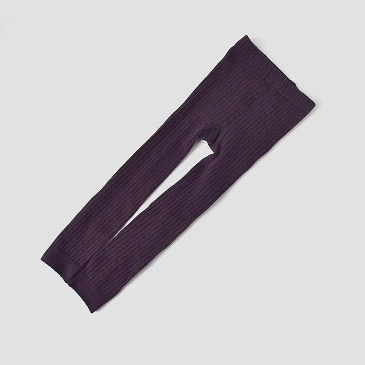 Casual Ribbed Leggings