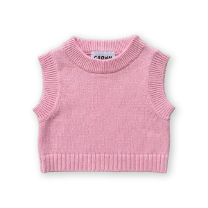 Grown Knitted Vest - Blossom