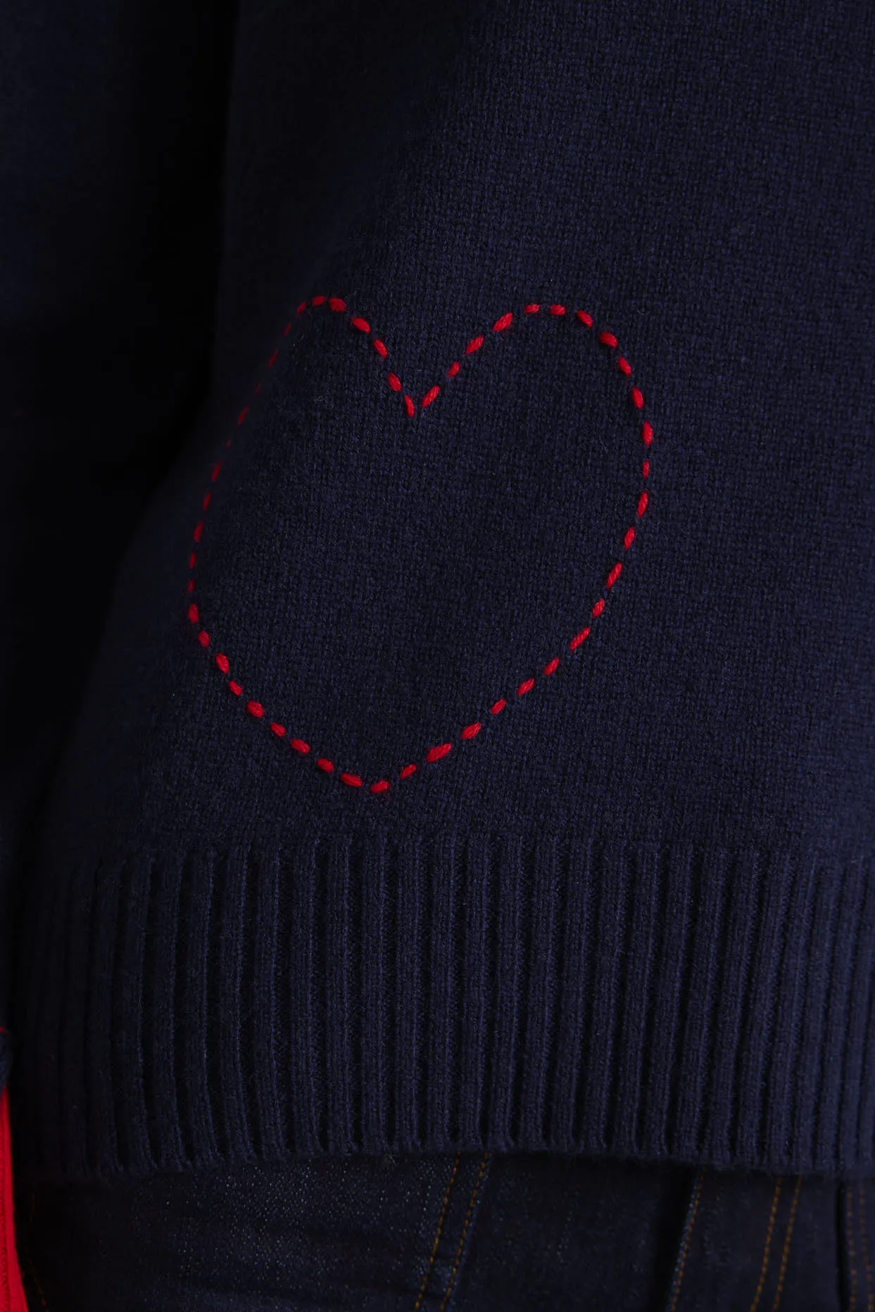 Kilani Sweater in Officer Navy