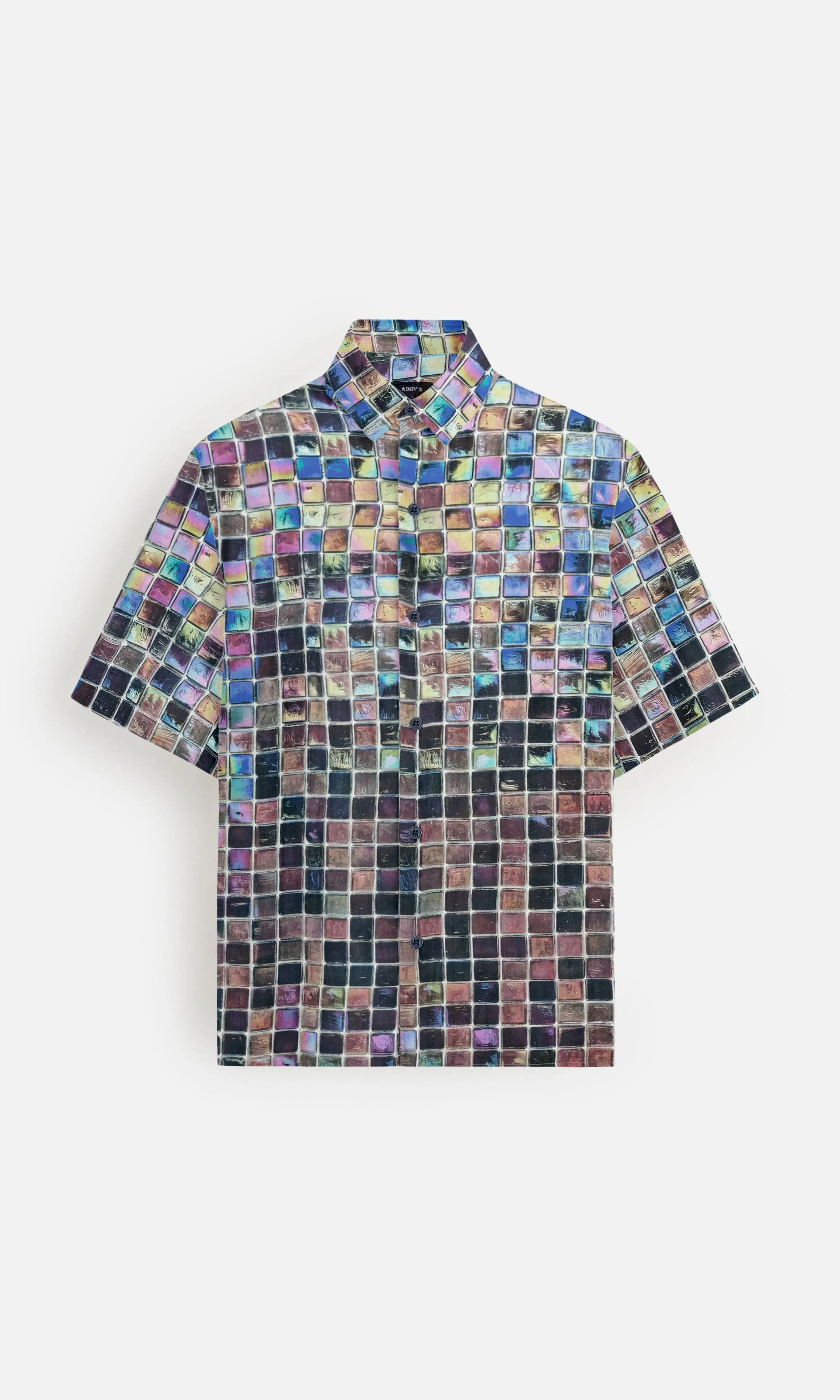 Urban Spectrum Pure Satin Linen Short Sleeve Shirt
